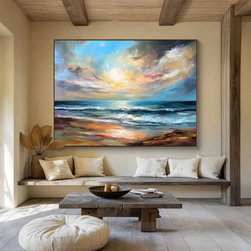 sunset coastal seaside living design 6
